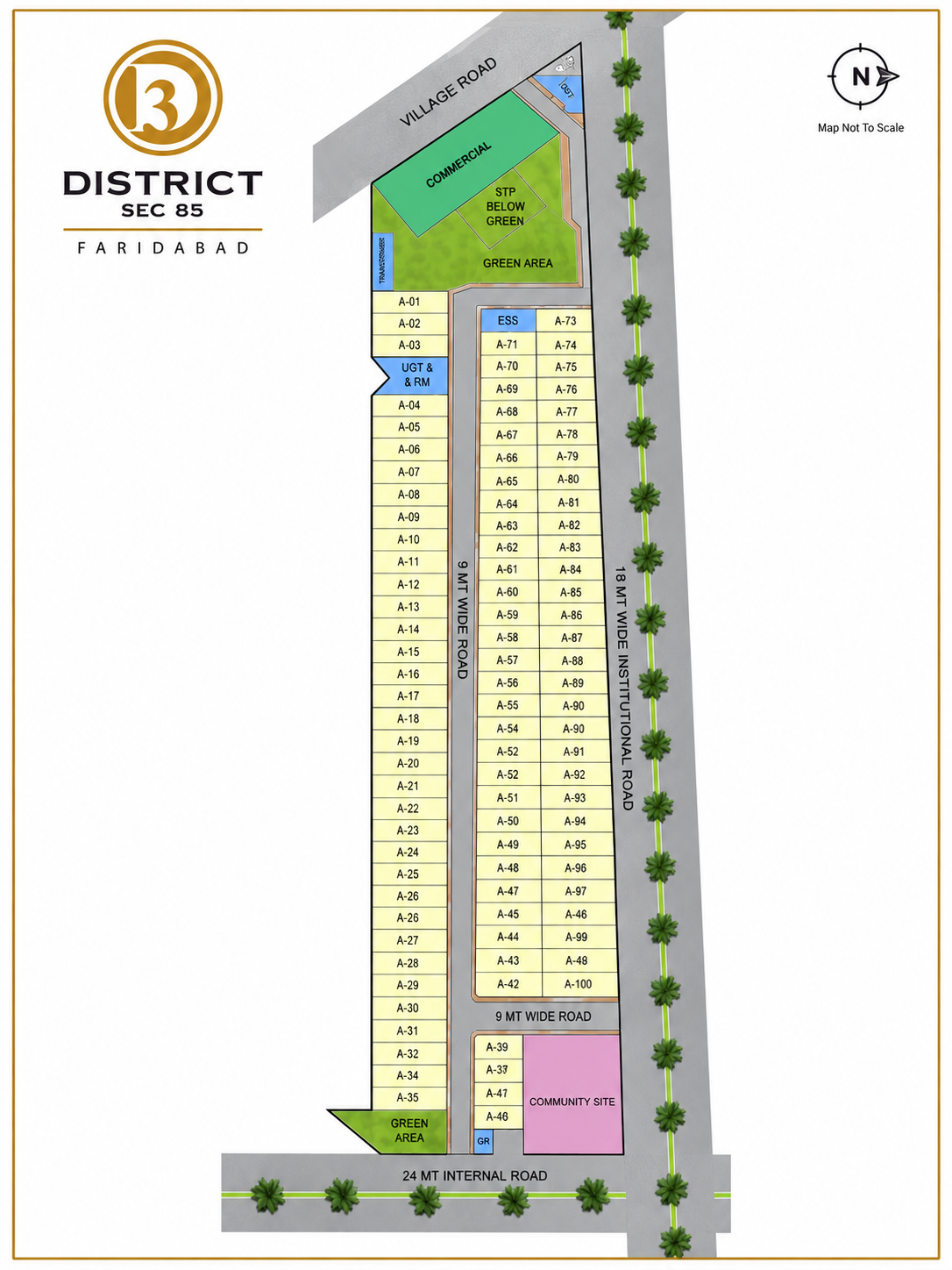 BPTP District 3 Layout